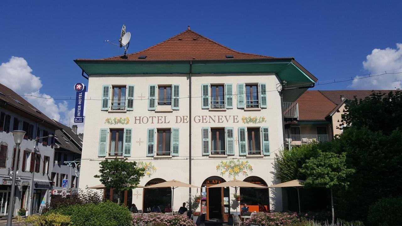 Hotel De Geneve Et Restaurant , Faverges-Seythenex מראה חיצוני תמונה